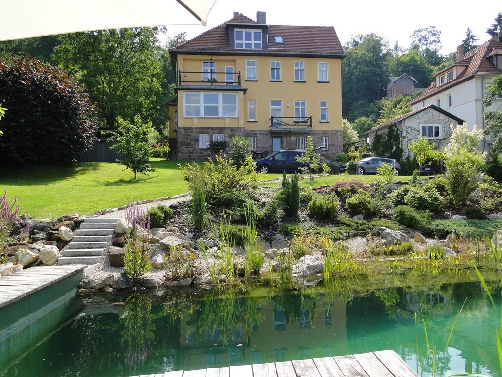 Pension Villa am Burgberg Waltershausen Bagian luar foto